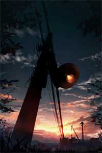 夕阳西下，爱意散去