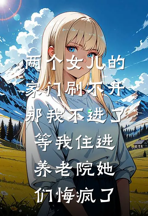 两个女儿的家门刷不开，那我不进了，等我住进养老院她们悔疯了
